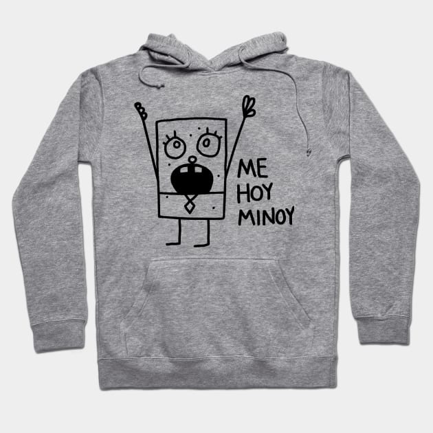 Doodlebob Hoodie by flakytartART